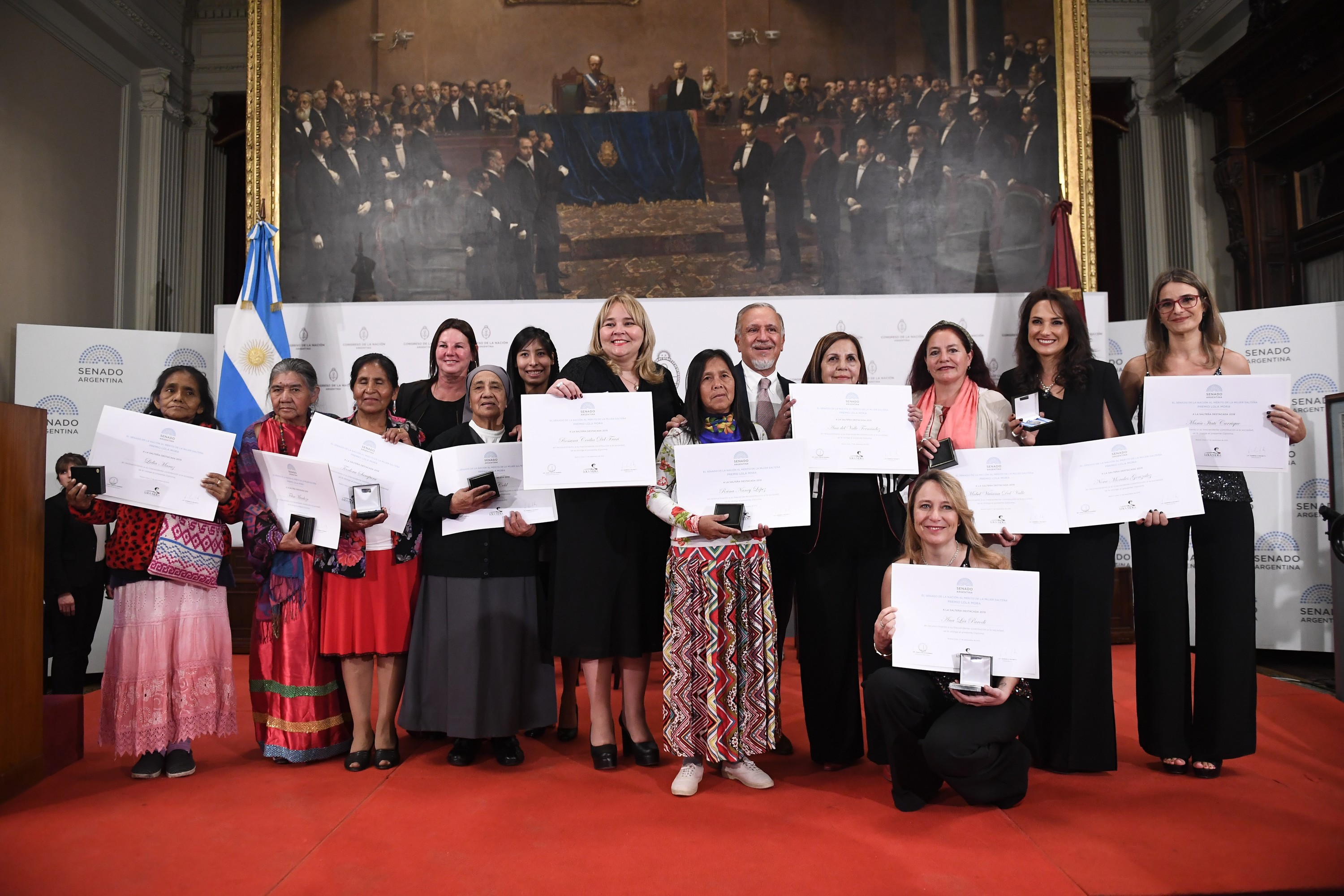 H.S.N. Evento.Premio Lola Mora al Mérito de la Mujer Salteña.
(Gabriel Cano - Comunicación Institucional)