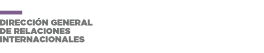 Logo de la Dirección General de Relaciones Internacionales