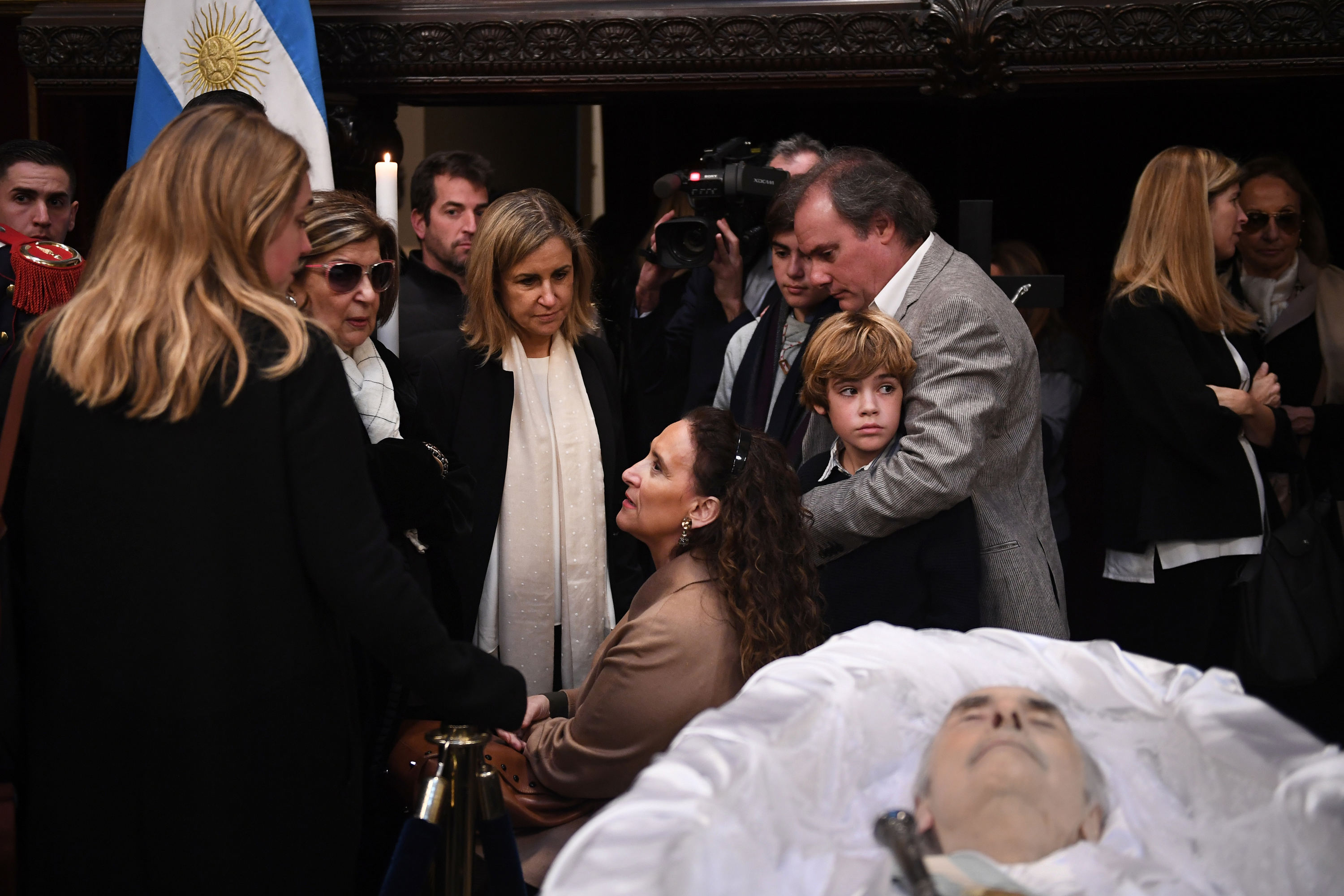 Velorio del expresidente de la República Argentina