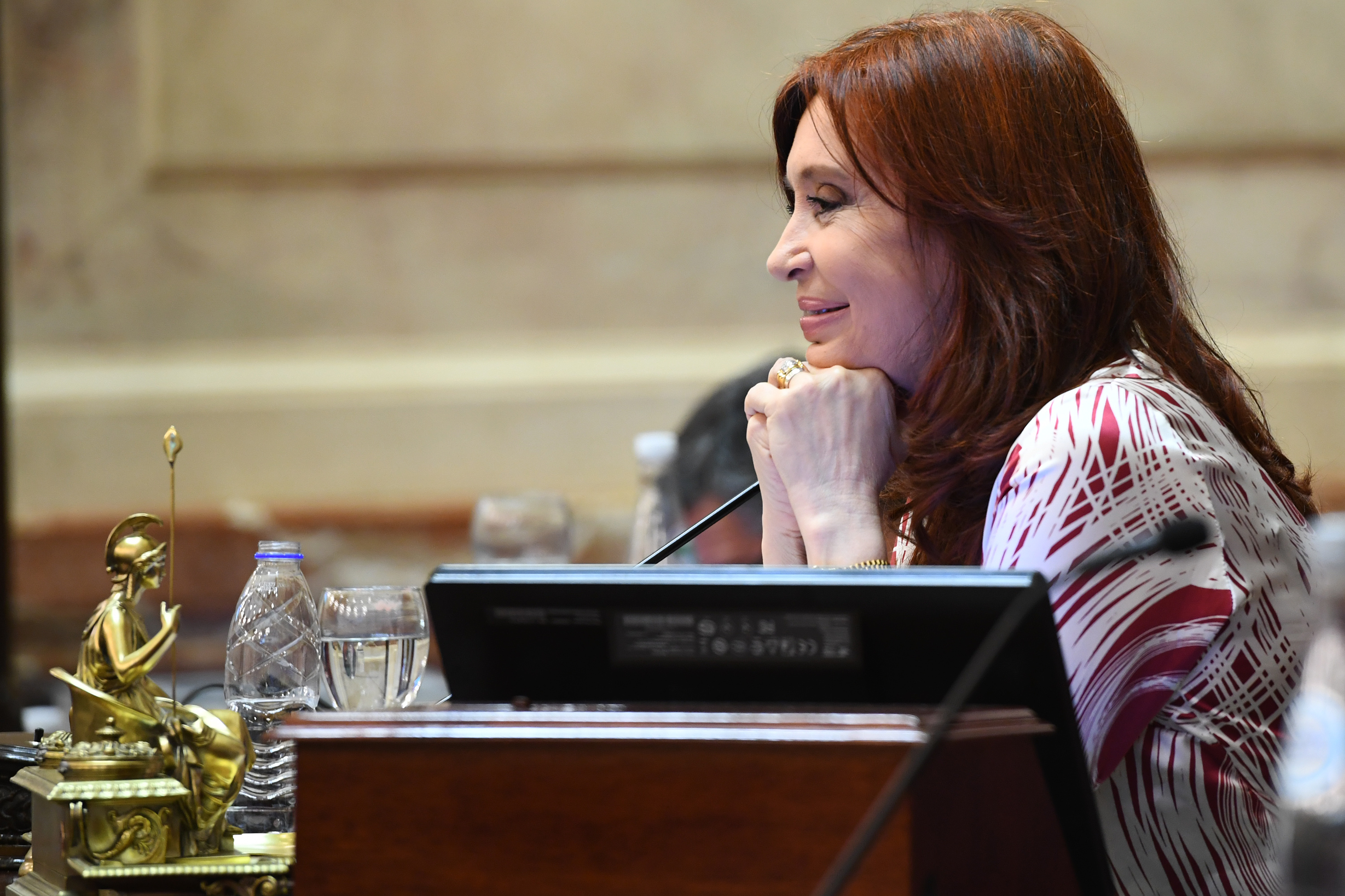 La Vicepresidenta de la Nacion, Cristina Fernandez