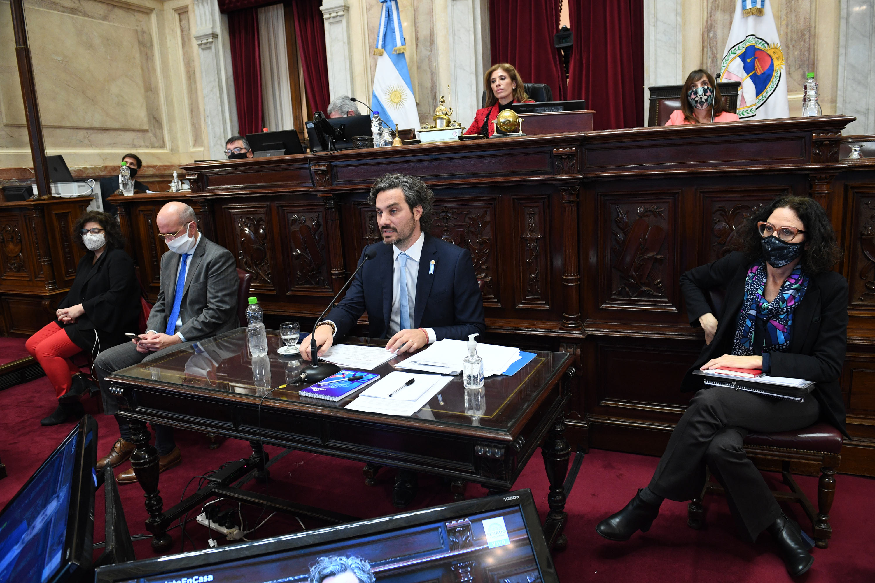 El Jefe de Gabinete de Ministros, Santiago Cafiero